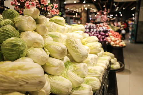 白菜蔬菜商場超市商品貨物攝影圖 攝影